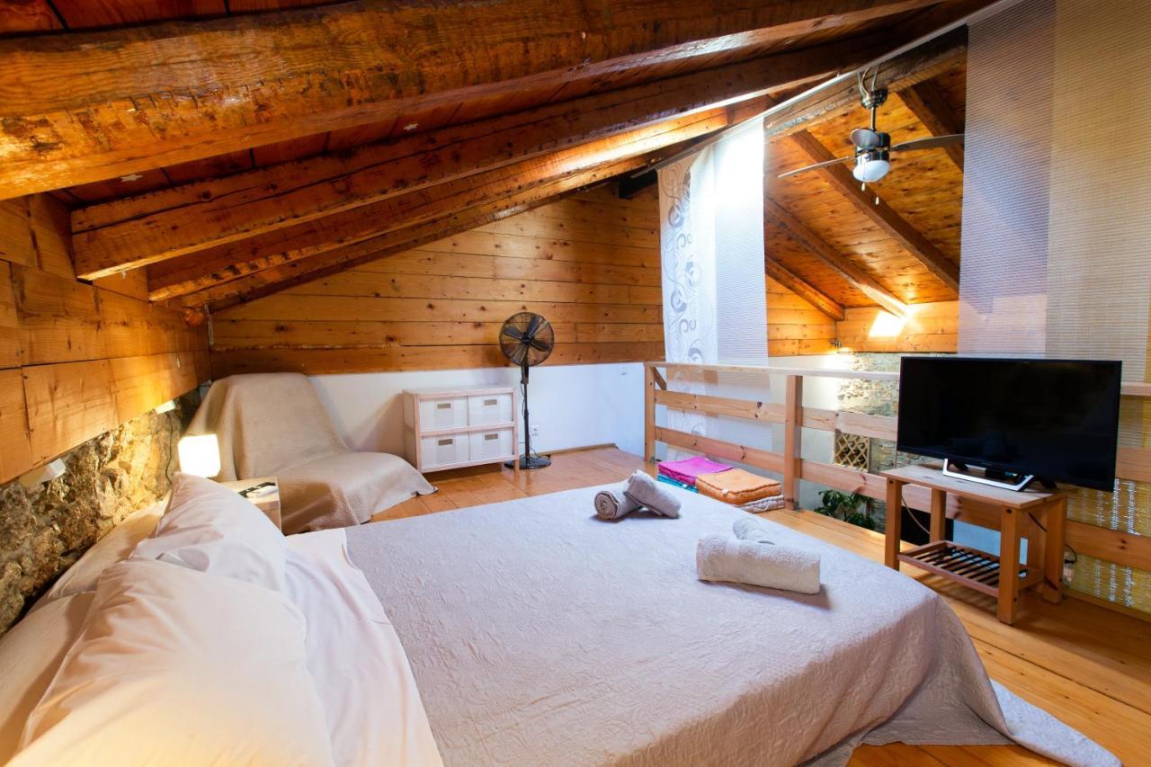 Seaview Stone Apartment In Ipsos Beach Kültér fotó